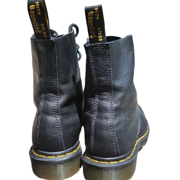 Dr. Martens Black Combat Boots - Picture 3 of 6